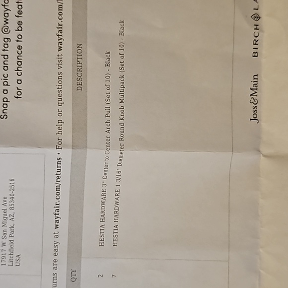 Hestia Knobs and Pulls Cabinet Hardware - Picture 3 of 3